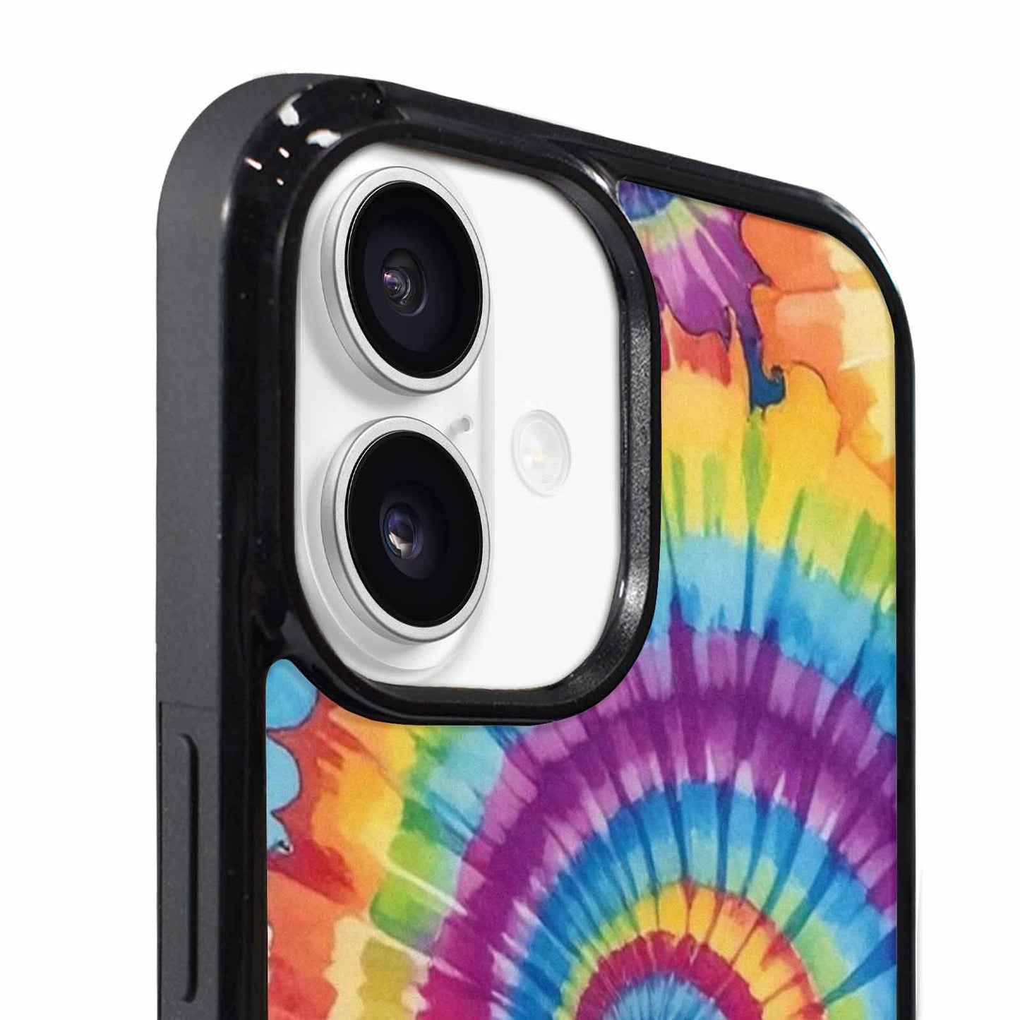 iPhone 17 Case — Tie Dye Spiral Rainbow Tie Dye, Custom Phone Case