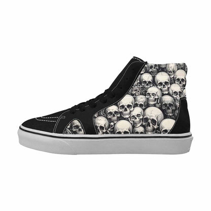 MEN'S Skull Splatter Black White 3 Ferion