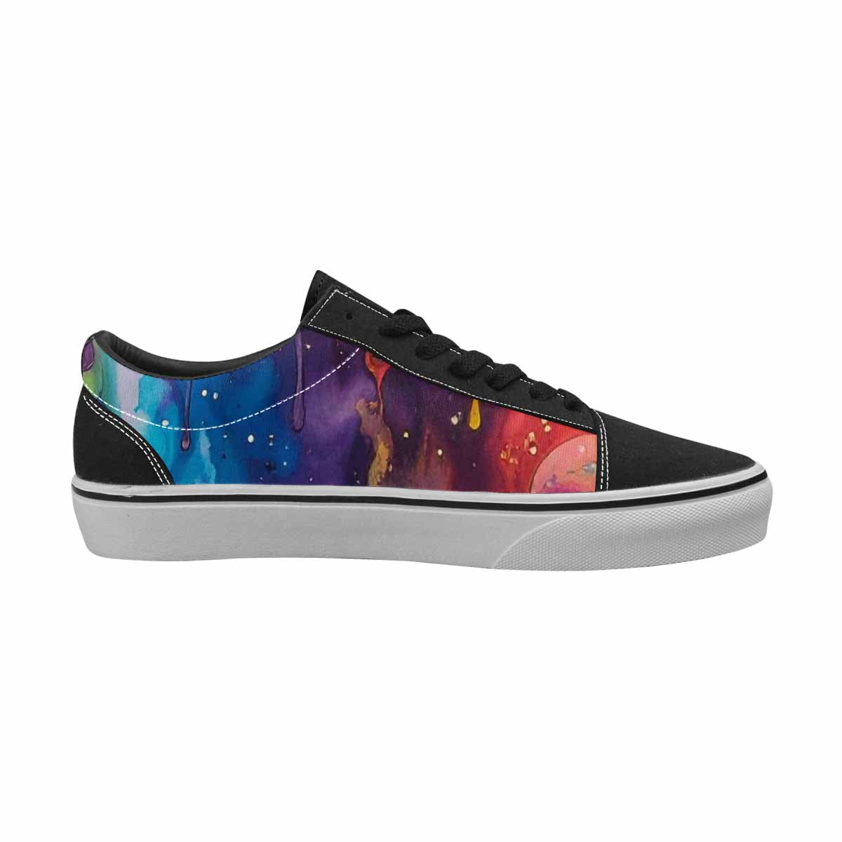 WOMEN'S Aliens  Tie Dye Lace-Up Canvas Y2K Shoes