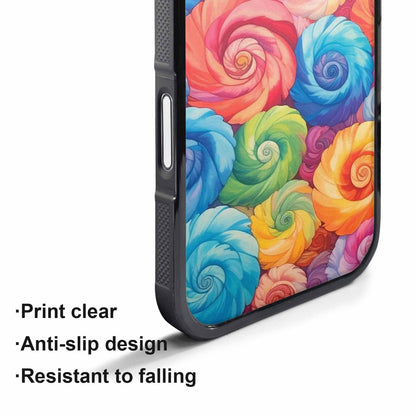 iPhone 17 Pro Case — Tie Dye Swirls Tie Dye Tie, Original Design Phone Case