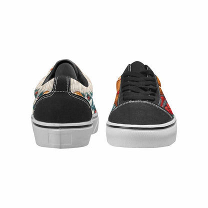 WOMEN'S Christmas Holly Snowflake Canvas Lace-Up Dark Academia Custom Shoes