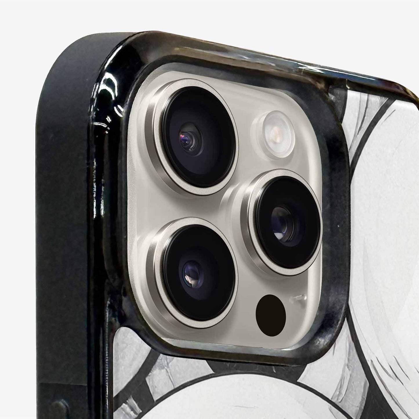 iPhone 16 Pro Case — Googly Cartoon Eyeballs, Custom Printed Phone Case