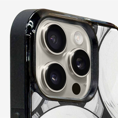 iPhone 16 Pro Case — Googly Cartoon Eyeballs, Custom Printed Phone Case
