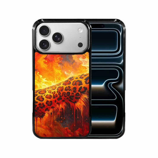 iPhone 17 Pro Max Case — Seamless Repeating Pattern Of Animal Print, Custom Made Phone Cover