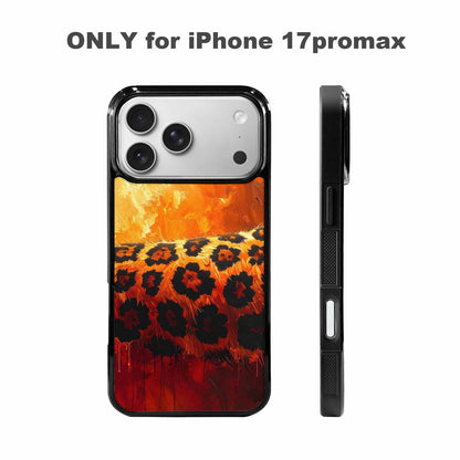 iPhone 17 Pro Max Case — Seamless Repeating Pattern Of Animal Print, Custom Made Phone Cover