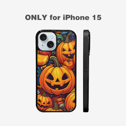 iPhone 15 Case — Halloween Witches Ghouls, Custom Phone Case
