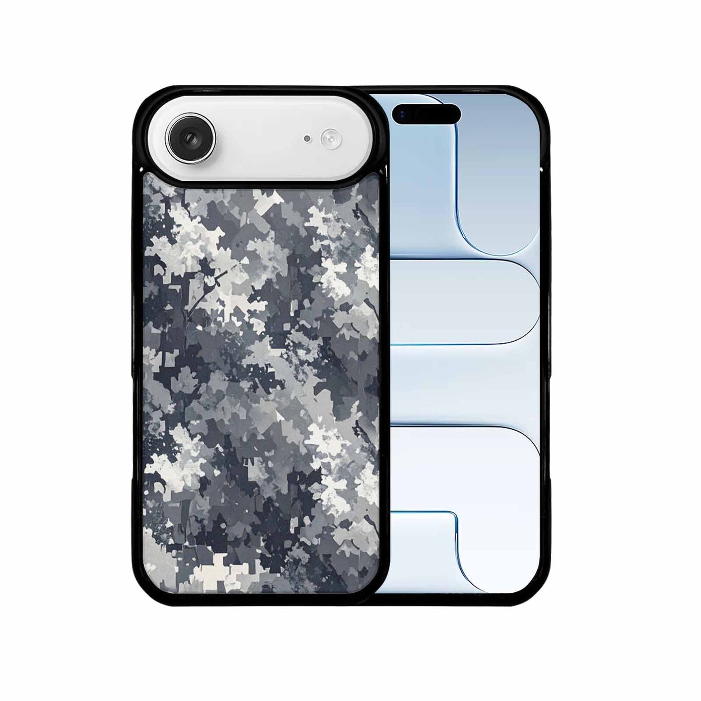 iPhone 17 Air Case — Small Military Camouflage Blotch Pattern Camo, Custom Phone Case