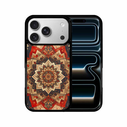 iPhone 17 Pro Case — Small Mandala Pattern Randomly Varying Floral, Custom Print Case Cover