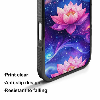 iPhone 17 Case — Lotus Galaxy Art Seamless Galaxy Space, Original Design Phone Case