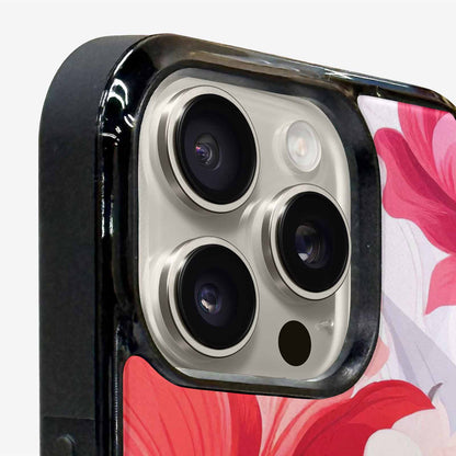 iPhone 16 Pro Max Case — Marble Floral Custom, Custom Art Phone Cover
