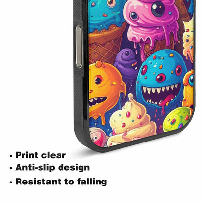 iPhone 16 Pro Max Case — Melting Ice Cream Monster Charac, Personalized Phone Case