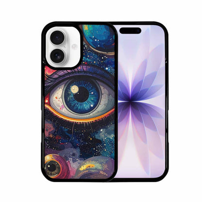 iPhone 17 Case — Seamless Tileable Pattern Of Galaxy Space, Custom Print Case Cover