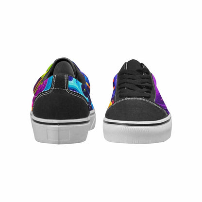 WOMEN'S Ice Cream Monsters  Lace-Up Canvas Aesthetic Shoes