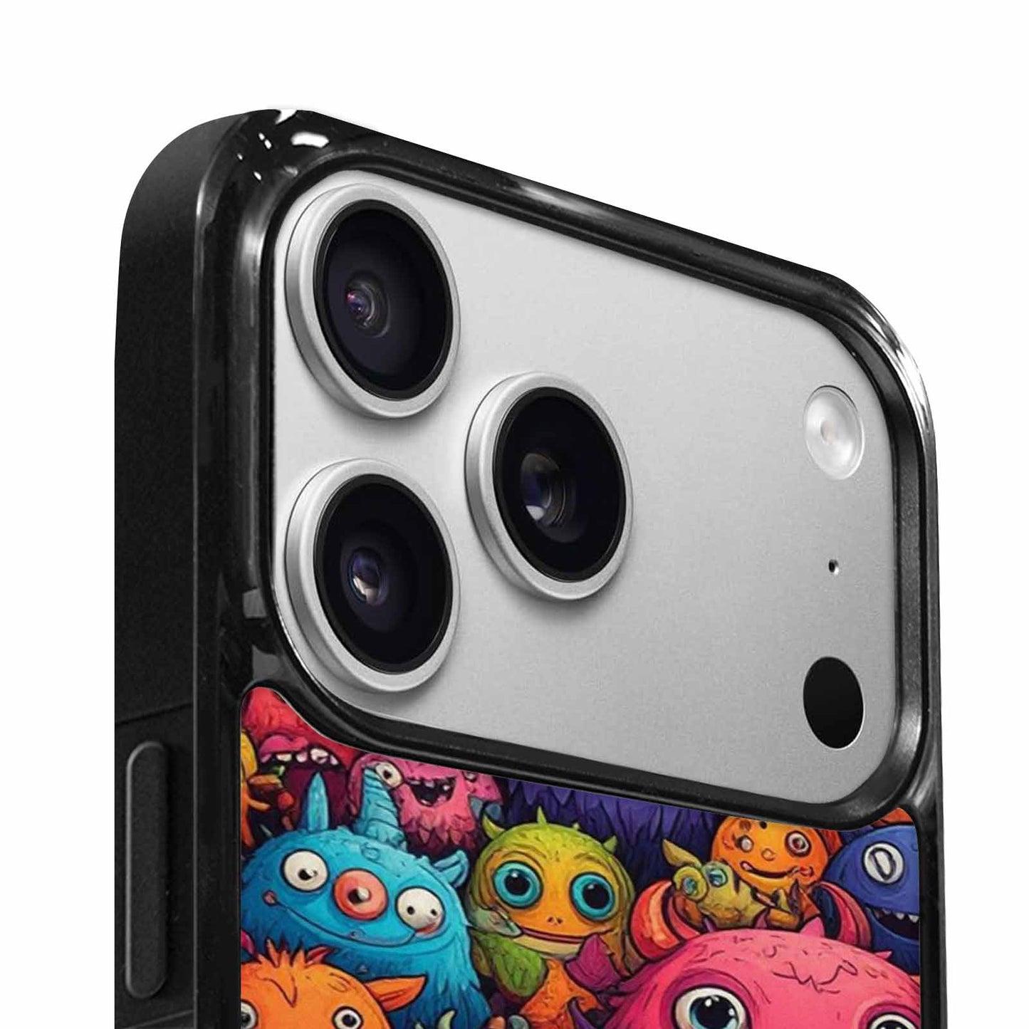 iPhone 17 Pro Case — Monsters General Cartoon Monsters Pattern Cartoon, Unique Phone Case Design