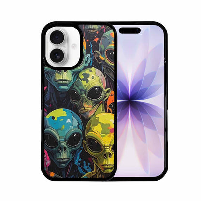 iPhone 17 Case — Aliens Camo Aliens Alien Scifi, Unique Phone Case Design