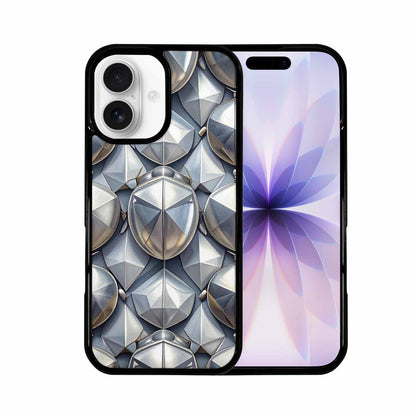 iPhone 17 Case — Chrome Entomology Beetle Original Art, Custom Designed Case Cover