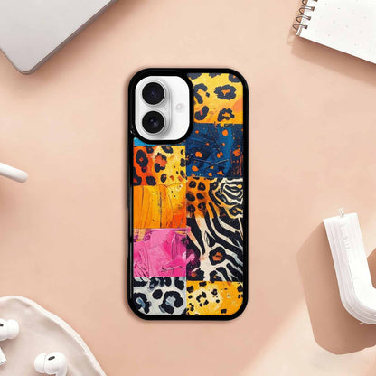 iPhone 17 Case — Full Color Vibrant Animal Print, Custom Designed Case Cover