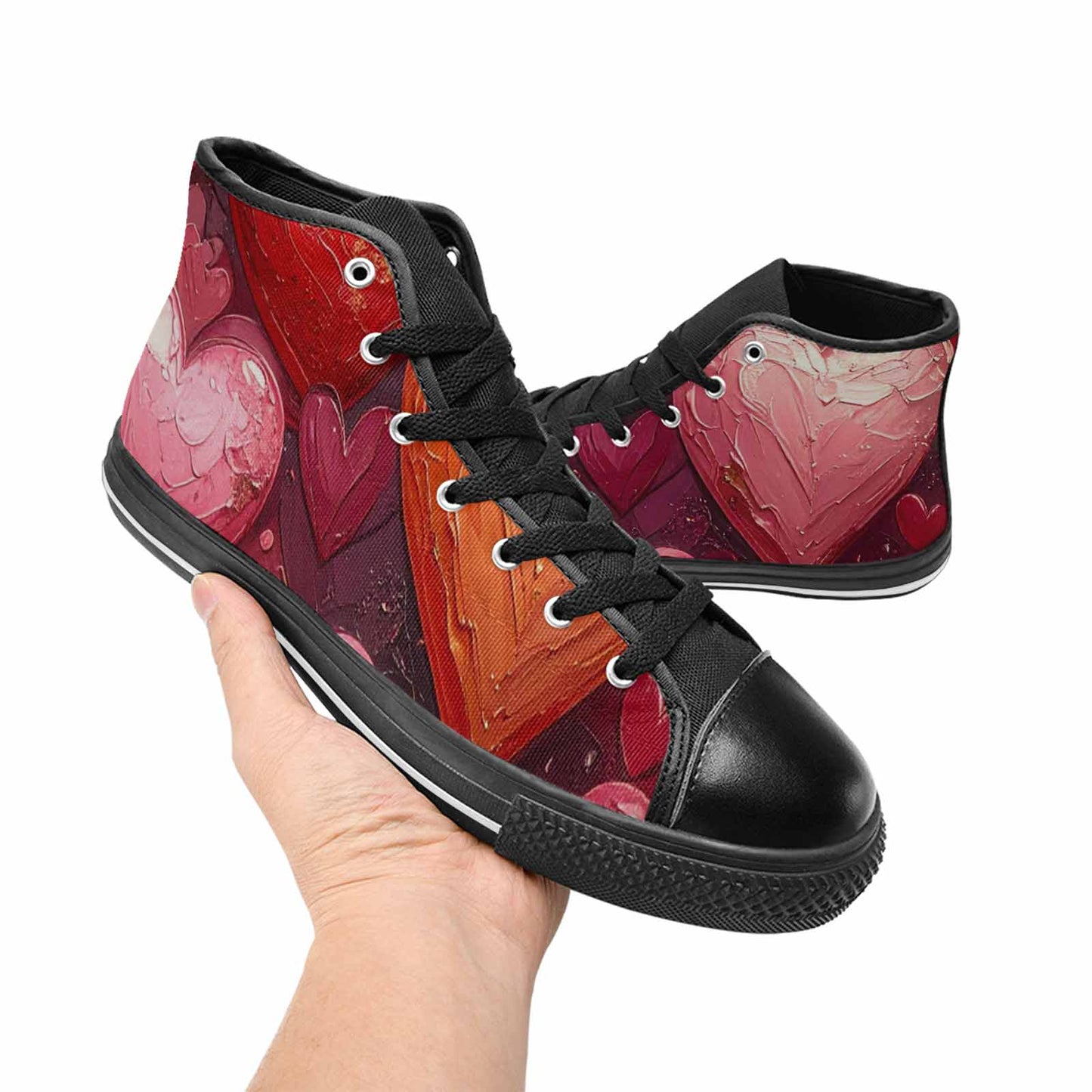 WOMEN'S No Words Or High Top Canvas Y2K Custom Shoes