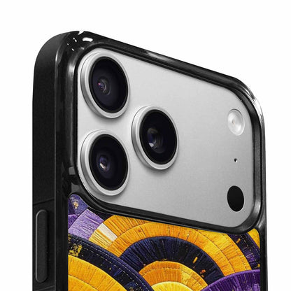iPhone 17 Pro Case — Vivid Camo Nonbinary Pride Camo, Custom Designed Case Cover