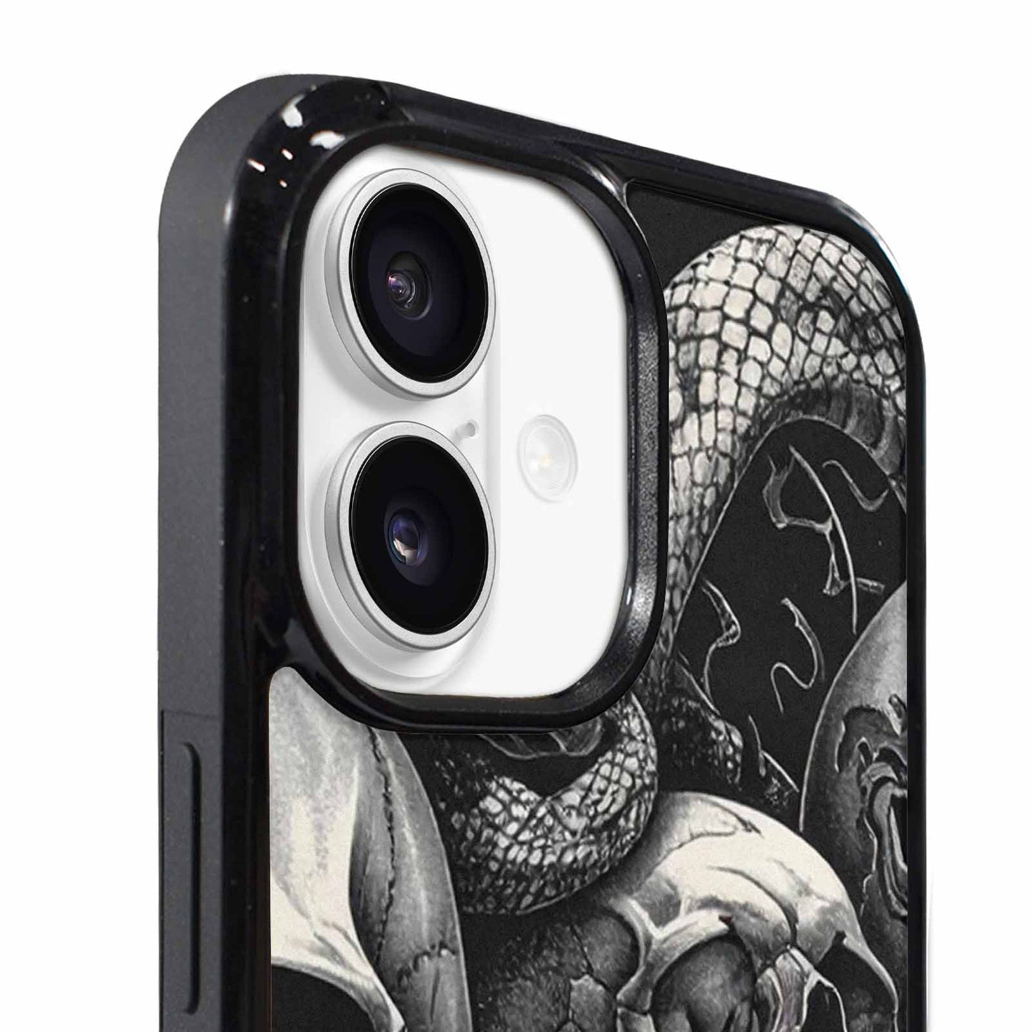 iPhone 17 Case — Skull Dark Art Gothic Print Gothic, Custom Print Case Cover