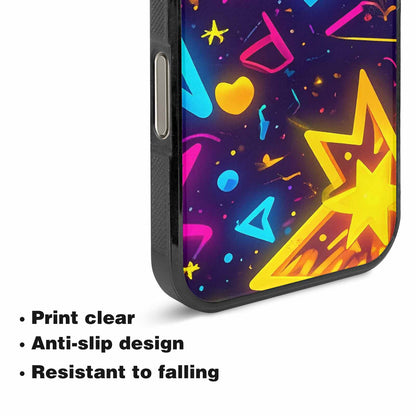 iPhone 16 Pro Case — 80s Retro Motif 80s Retro Motifs, Custom Printed Phone Case