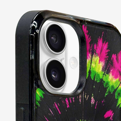 iPhone 16 Plus Case — Acid Wash Tie Dye Pattern High, Custom Designed Case Cover