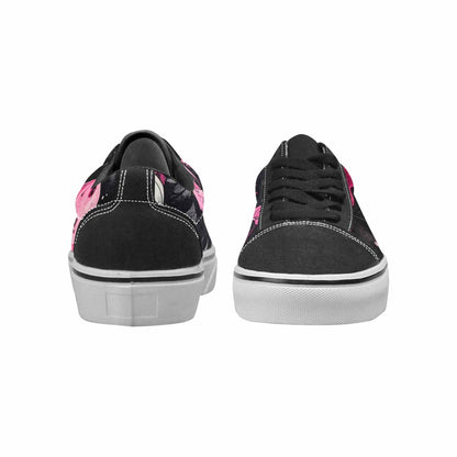 WOMEN'S Ice Cream Motif Lace-Up Canvas Dreamlike Custom Shoes