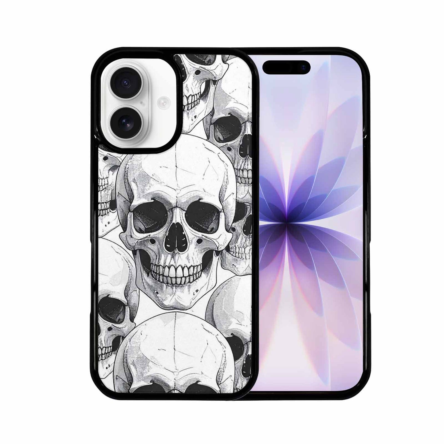 iPhone 17 Case — Skull Dark Art Gothic Print Gothic, Custom Art Phone Cover