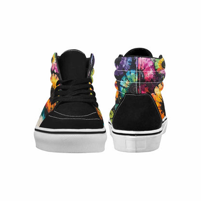 MEN'S Tie High Top Canvas Dark Academia Sneakers