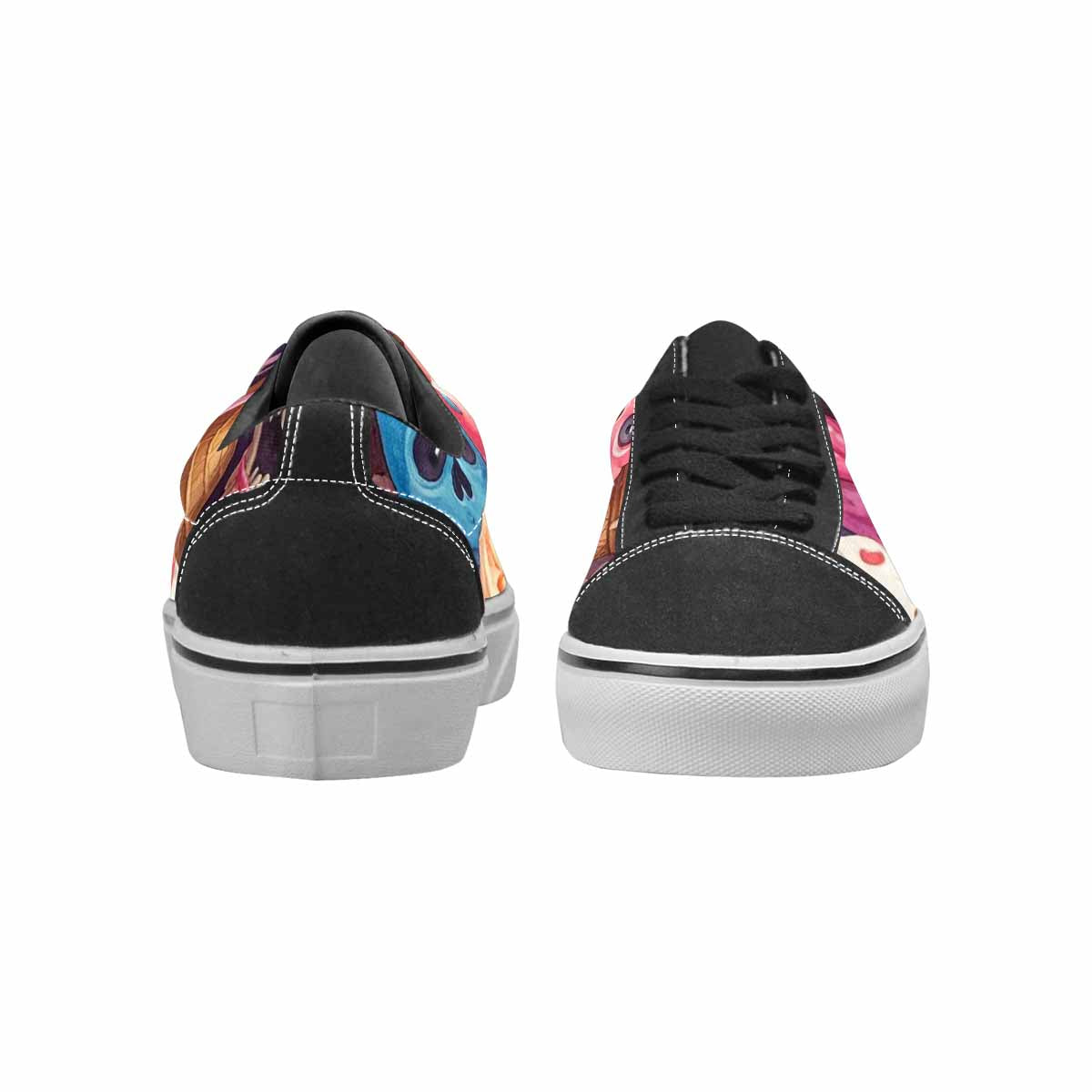 WOMEN'S Ice Cream Monsters  Lace-Up Canvas Dreamlike Custom Shoes