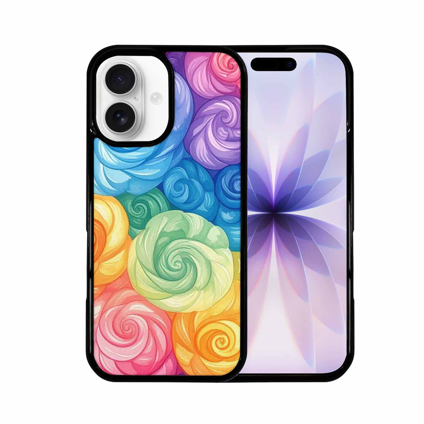 iPhone 17 Case — Tie Dye Swirls Tie Dye, Custom Printed Phone Case