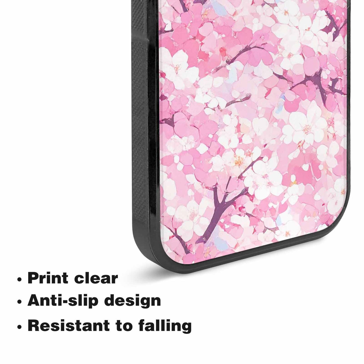 iPhone 15 Plus Case — Cherry Blossom Branch Cherry Blo Cfc, Custom Made Phone Cover