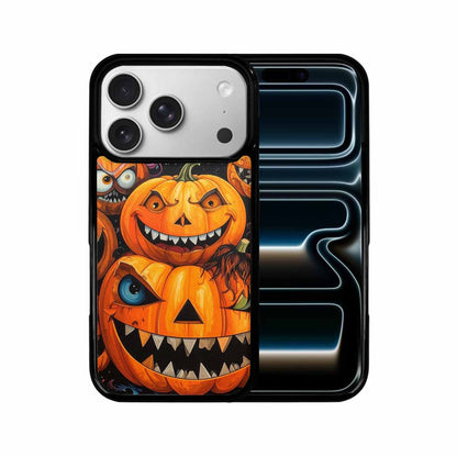 iPhone 17 Pro Case — Seamless Repeating Pattern Of Overlapping Cartoon, Custom Print Case Cover