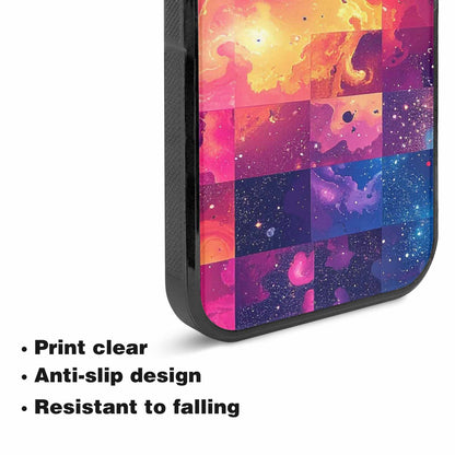 iPhone 15 Case — Cosmic Creature And Object Mashup Pattern, Personalized Phone Case
