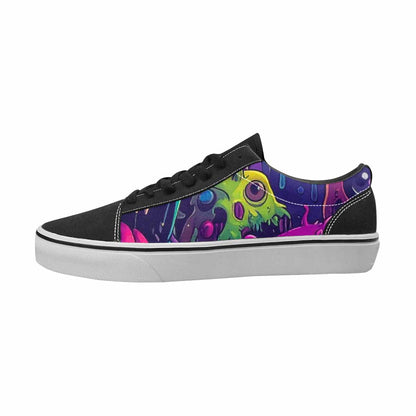 MEN'S Monsters Canvas Original Design Dreamcore Custom Printed Shoes