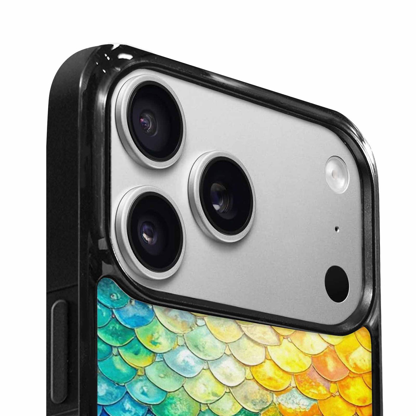 iPhone 17 Pro Case — Reptile Scale Full Color Vibrant Original, Custom Made Phone Cover