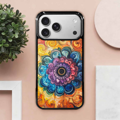 iPhone 17 Pro Max Case — Tie Dye Swirls (black Tie Dye, Unique Phone Case Design