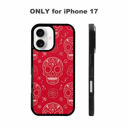 iPhone 17 Case — Skull Dark Art Gothic Print Gothic, Unique Phone Case Design