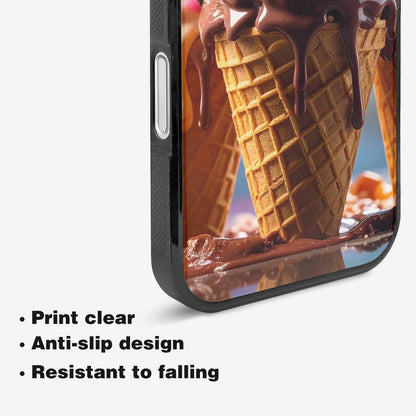 iPhone 16 Plus Case — Extreme Close Up Shot Only Drippig, Custom Phone Case