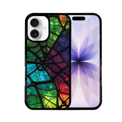 iPhone 17 Case — Neon Camo Spider Camo, Custom Phone Case