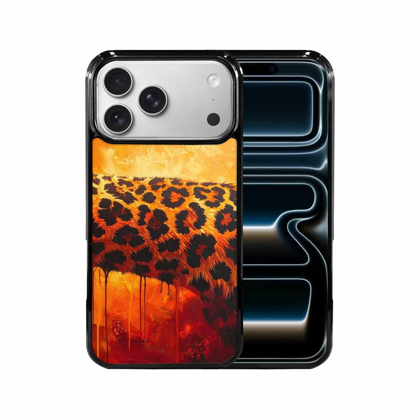 iPhone 17 Pro Max Case — Seamless Repeating Pattern Of Animal Print, Personalized Phone Case