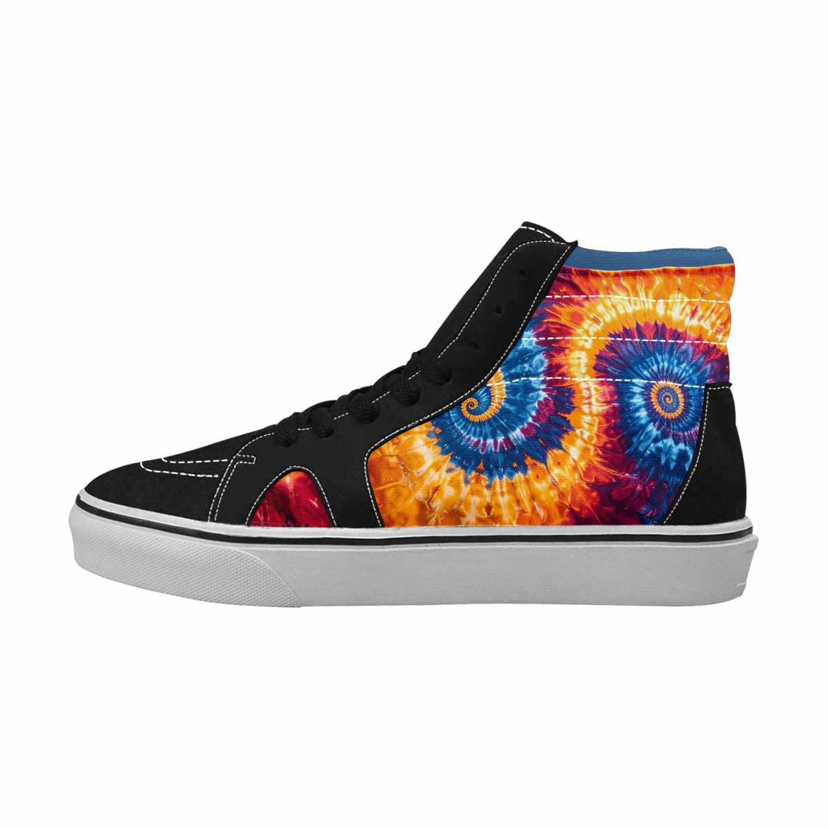 WOMEN'S Tie Dye Mixed Style High Top Canvas Grunge Shoes