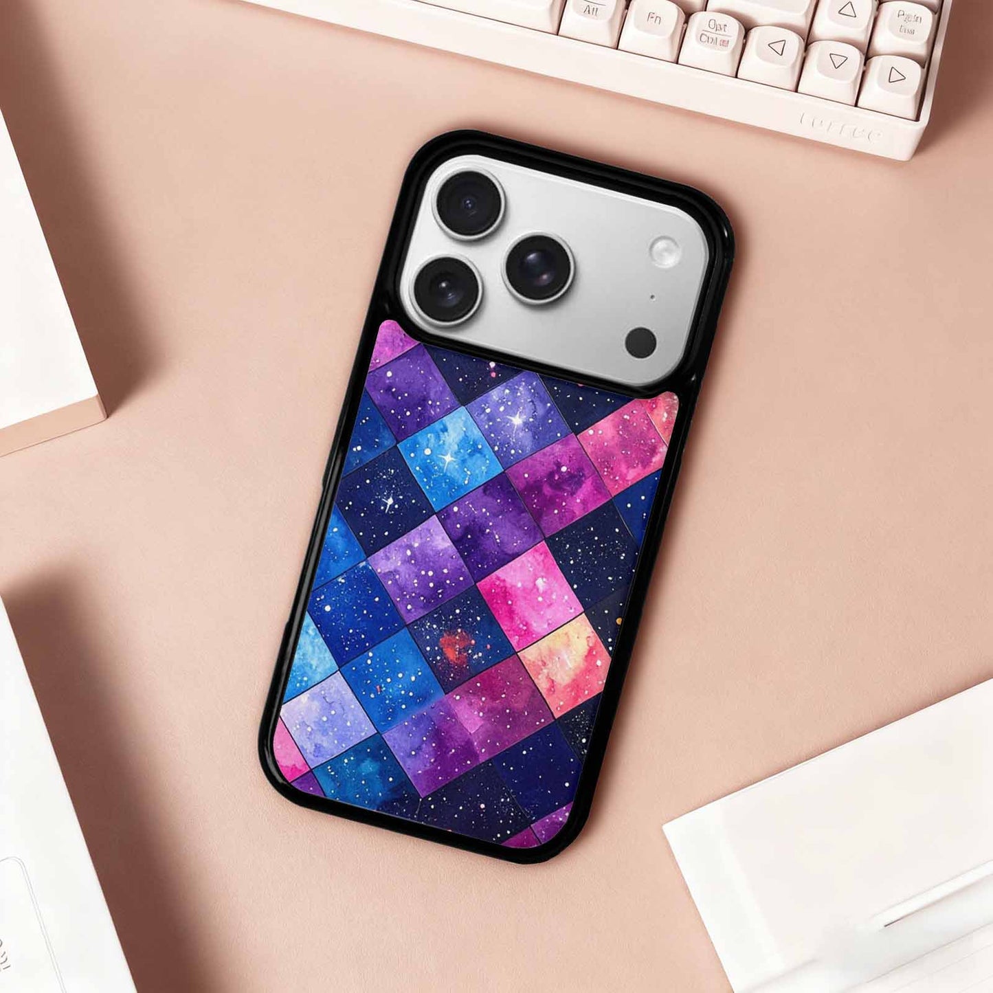 iPhone 17 Pro Case — Small Galaxy Stars And Nebula Galaxy, Customized Protective Case
