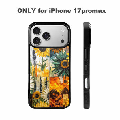 iPhone 17 Pro Max Case — Blend Melt Them Together Floral, Custom Art Phone Cover