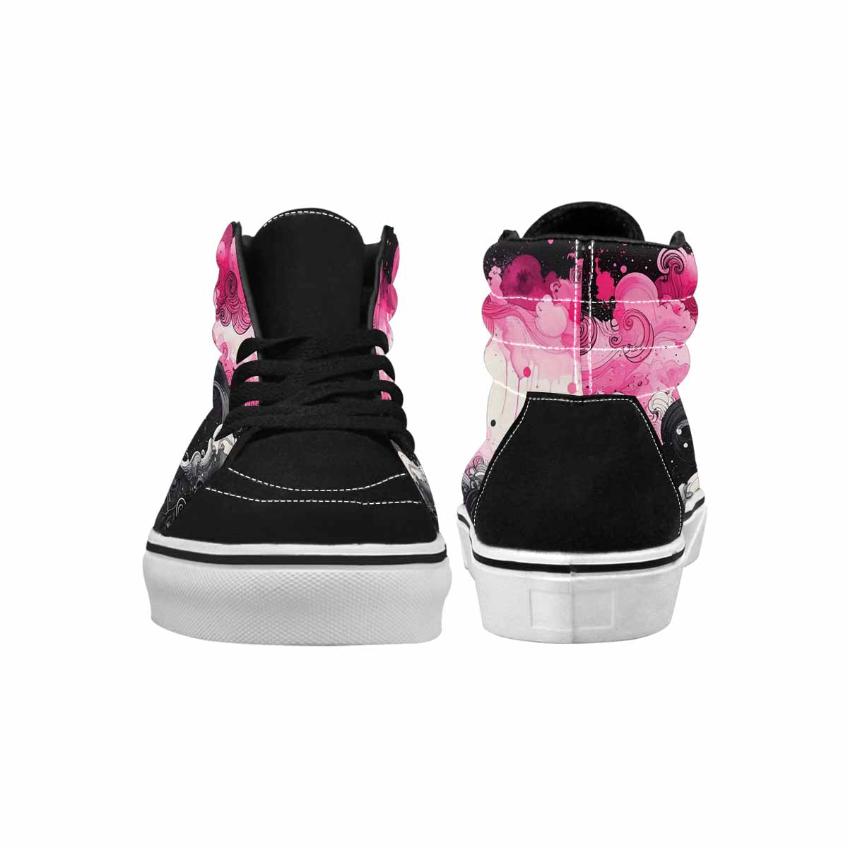MEN'S Van Gogh Swirl High Top Canvas Dreamcore Shoes