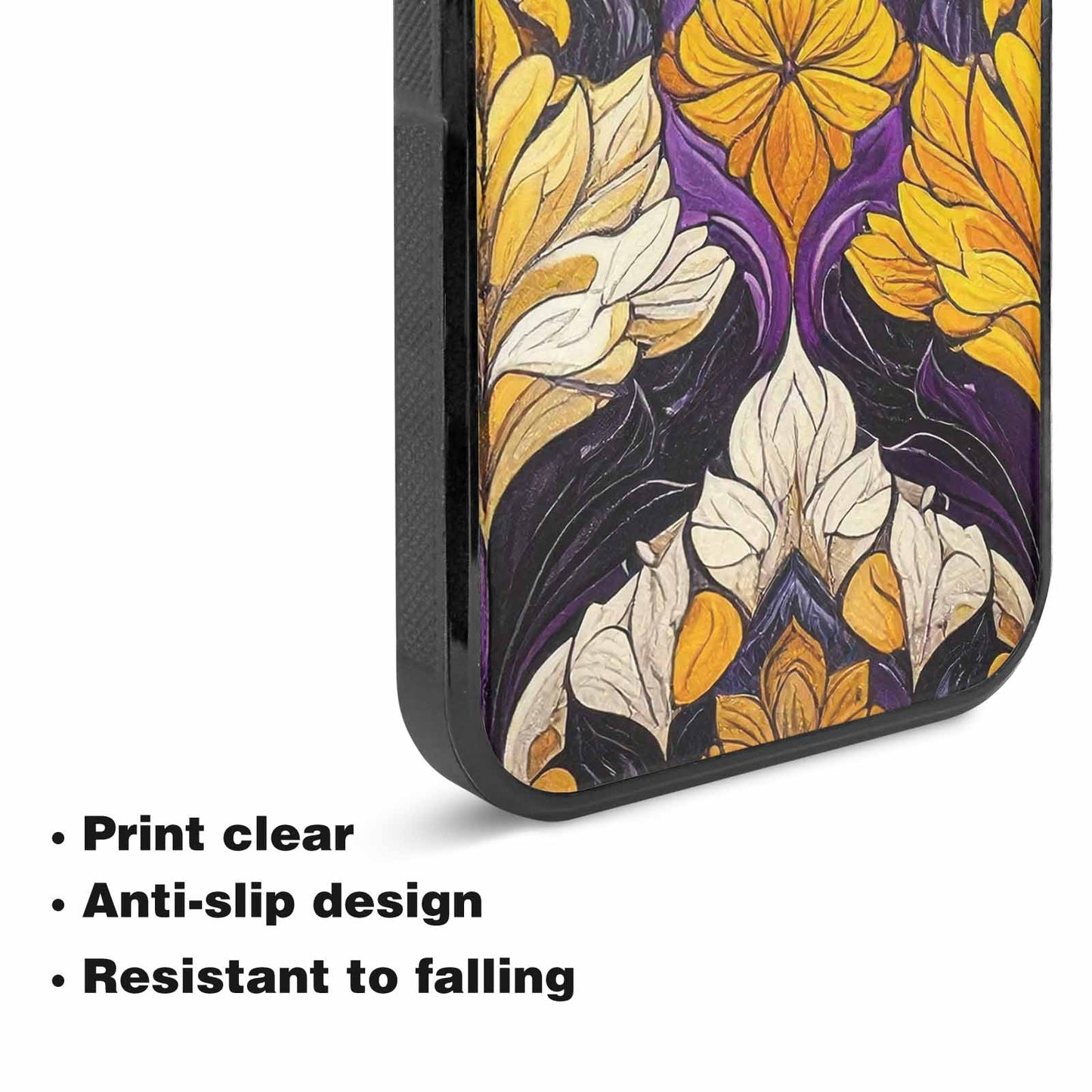 iPhone 15 Plus Case — Nonbinary Flag Color Theme Small Rainbow, Customized Protective Case