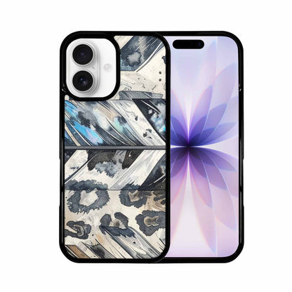iPhone 17 Case — Iridescent Leopard Print Animal Print, Original Design Phone Case