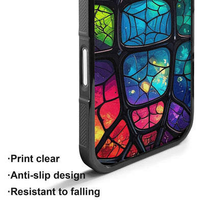 iPhone 17 Case — Neon Camo Spider Camo, Custom Made Phone Cover