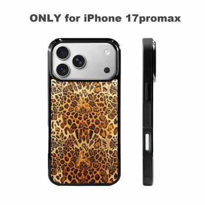 iPhone 17 Pro Max Case — Small Animal Print Pattern, Animal Print, Custom Printed Phone Case