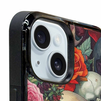 iPhone 15 Plus Case — Skulls And Rosesmelting Skulls A Aor, Customized Protective Case